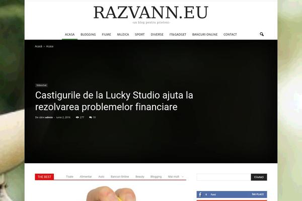 razvann.eu site used Newspaper