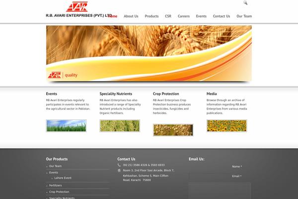 rbavari WordPress theme, websites list used rbavari theme rbavari theme websites examples