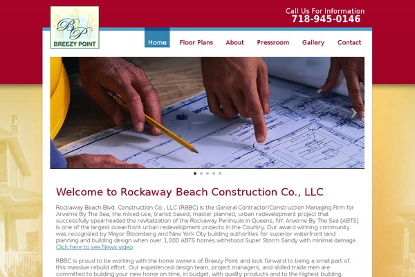 Twenty Twelve theme site design template sample