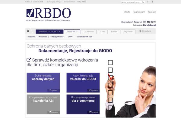 rbdo.pl site used Rbdo_mobilne