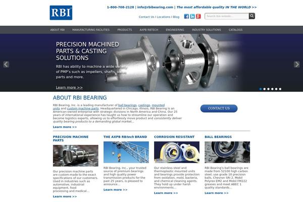 rbibearing.com site used Rbi