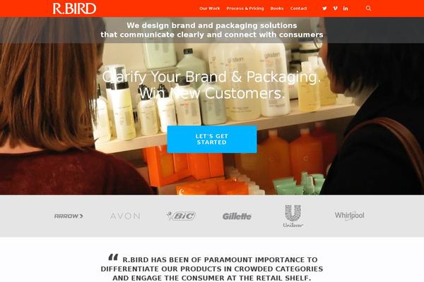 Salient theme site design template sample