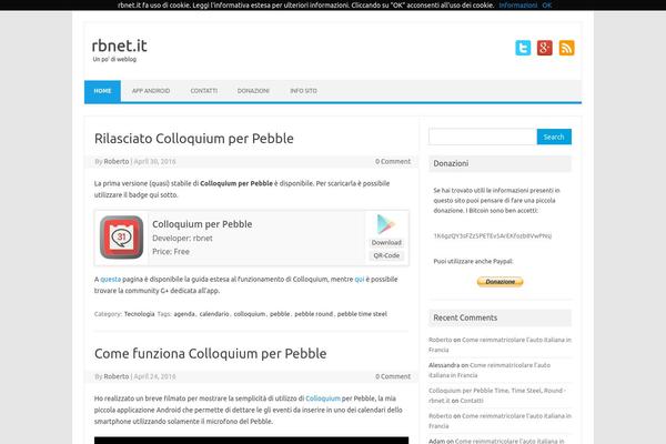 GeneratePress theme site design template sample