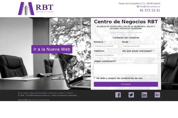 rbtbusiness.es site used Capturewp