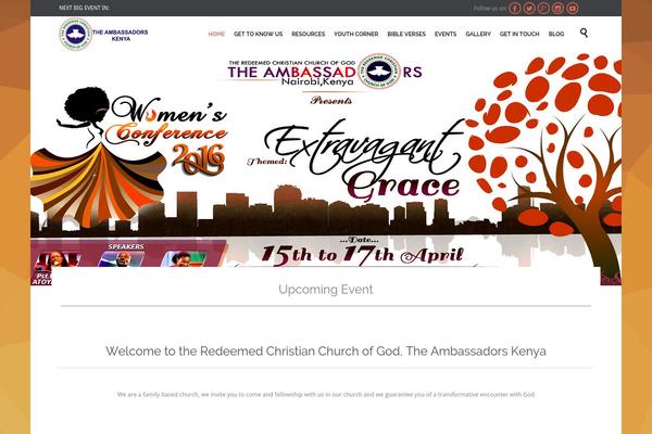 rccgambassadors.org site used Rccg