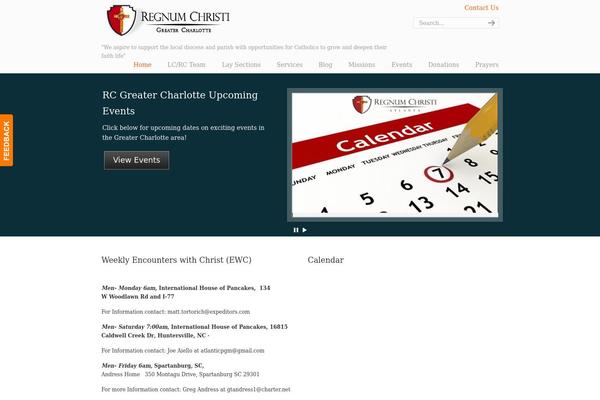 Site using All-in-One Event Calendar plugin