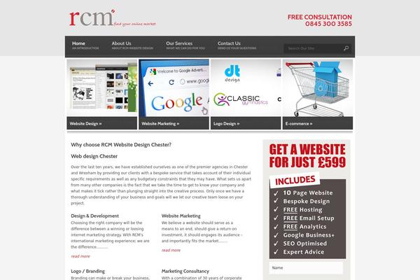 Freshstart theme site design template sample
