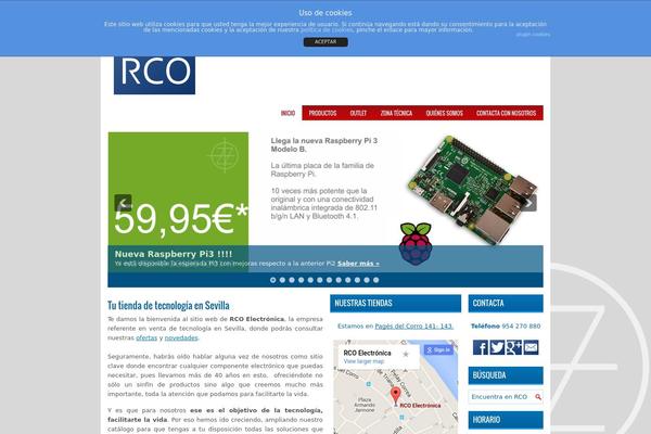 rco.es site used Parad