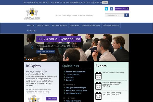rcophth.ac.uk site used Rco