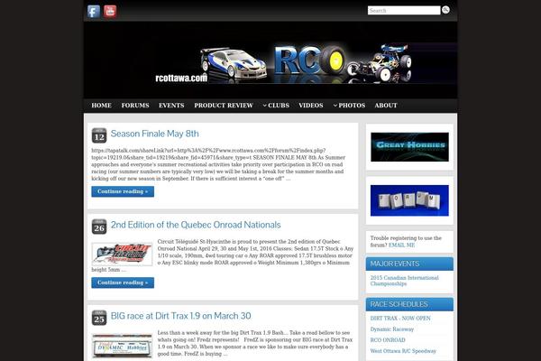 Graphene theme site design template sample