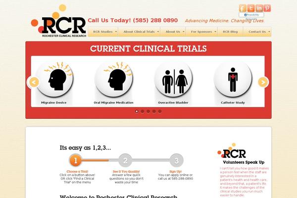 rcrclinical.com site used Rcr_theme