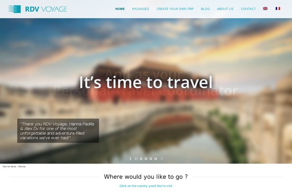 rdv-voyage.com site used Tourpackage-child