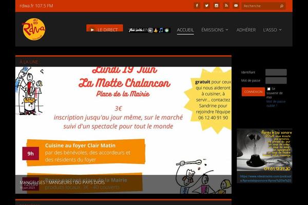 rdwa.fr site used Rdwa-child