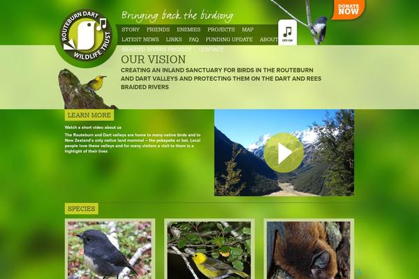 rdwt.org site used Routeburn