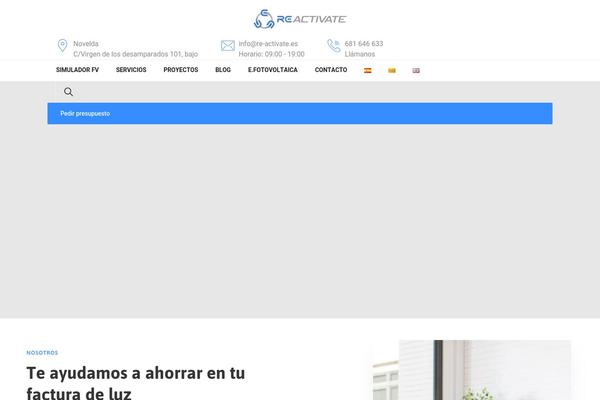 re-activate.es site used Greenly-child