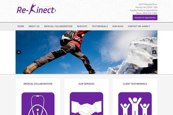 re-kinect.com site used Rekinect