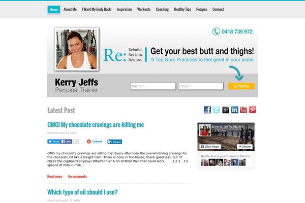 re-personaltraining.com site used Kerry