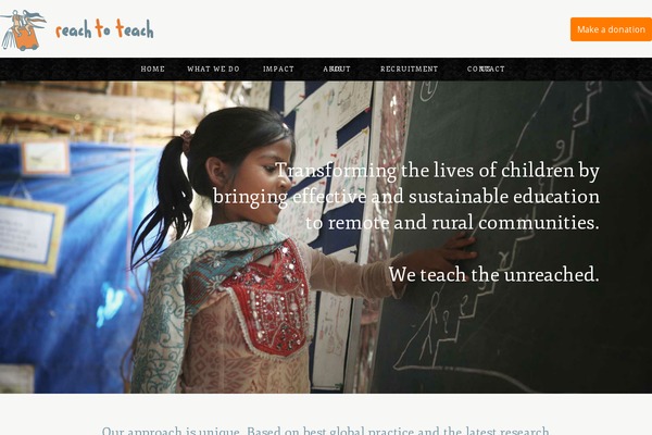 reach-to-teach.org site used Code2014