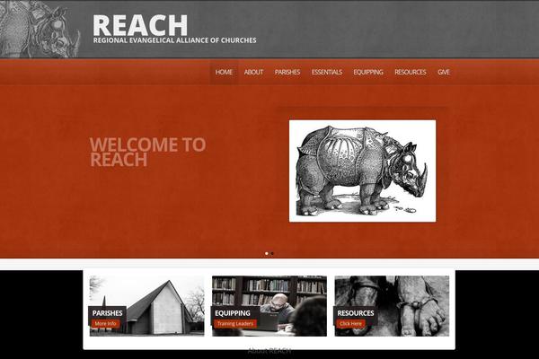 Churchope theme site design template sample