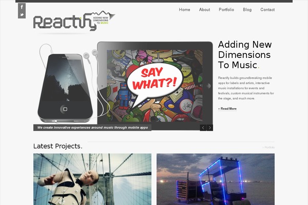 reactifymusic.com site used Reactify