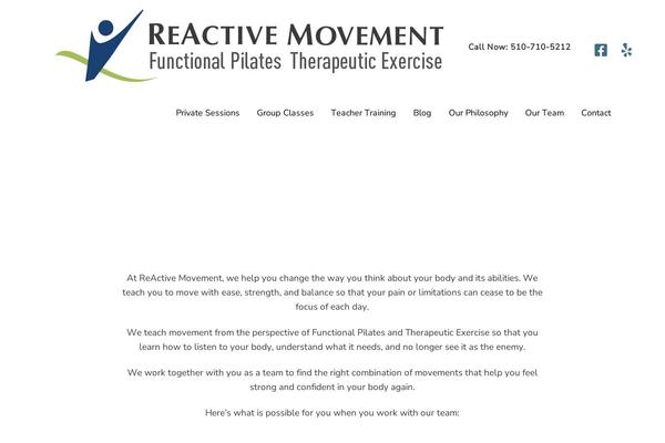 reactivemovement.com site used Mai-lifestyle-pro