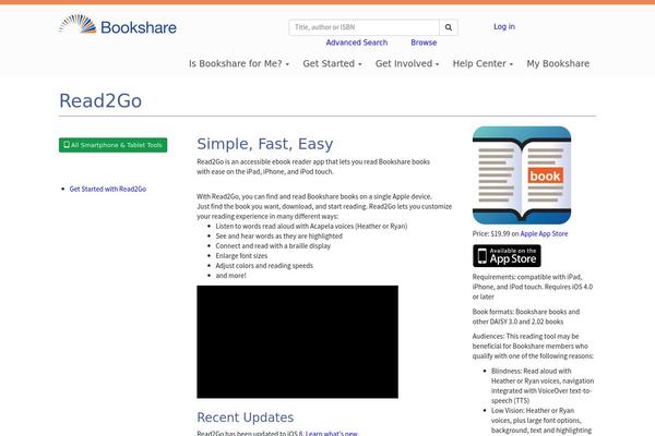 read2go.org site used Read2go