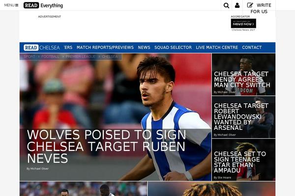 readchelsea.com site used Read-sport