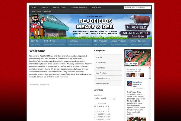 readfieldmeats.com site used Readfield