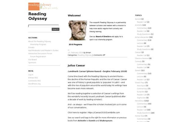readingodyssey.org site used Ari