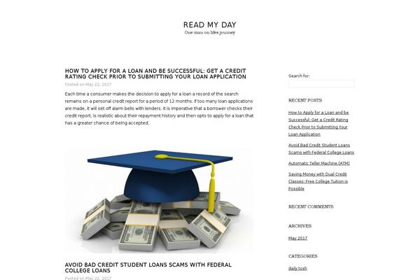 Twenty Seventeen theme site design template sample