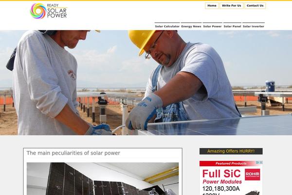 readysolarpower.com site used Ascent.2.0