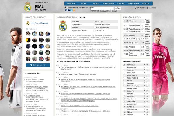 real-today.ru site used Today