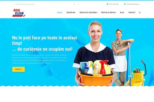 realclean.eu site used Wp-maxclean