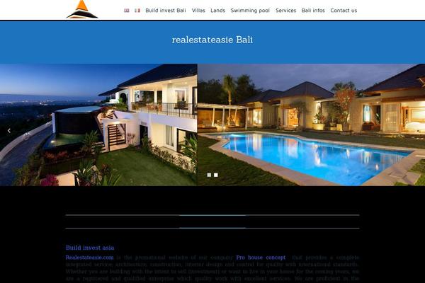 Etendard theme websites examples