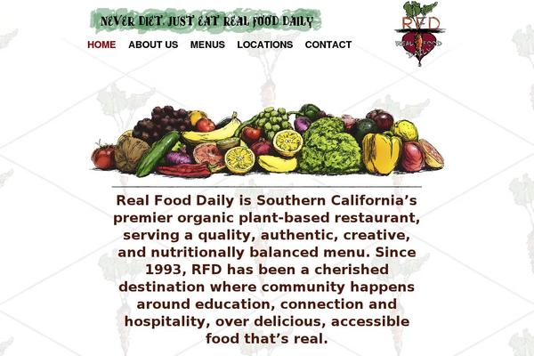 realfood WordPress theme, websites list used realfood theme realfood theme websites examples