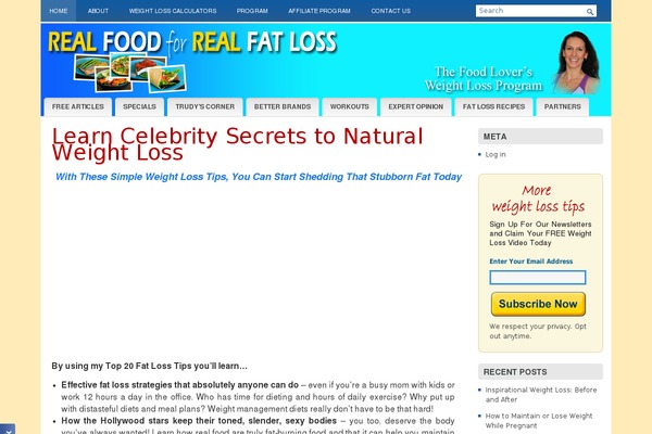 realfoodrealfatloss.com site used Newsstation