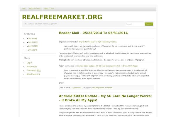 Simplemarket theme site design template sample
