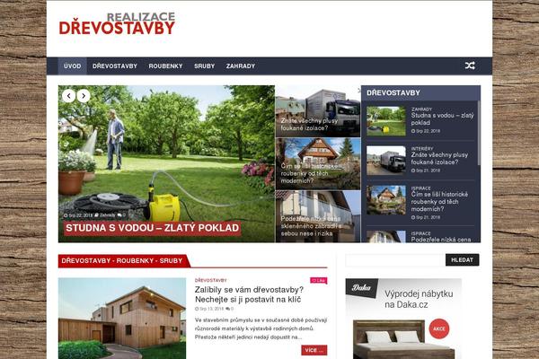 realizacedrevostavby.cz site used NanoMag