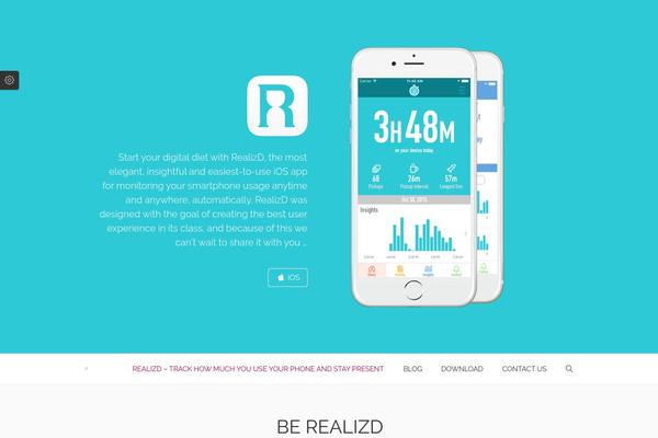 realizd.com site used Apply-theme