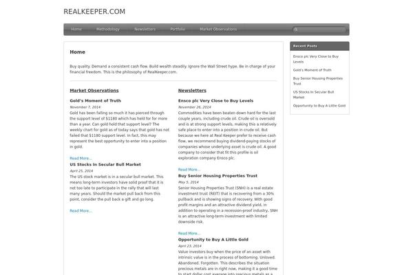 Silverclean Lite theme site design template sample
