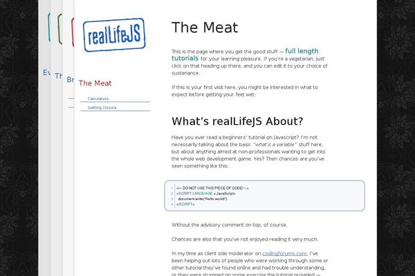 reallifejs.com site used Reallifejs