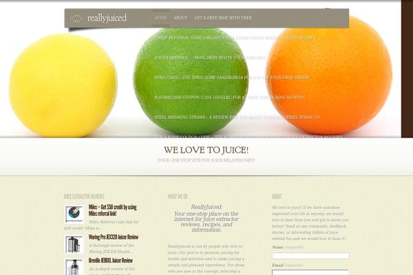 MyCuisine theme site design template sample