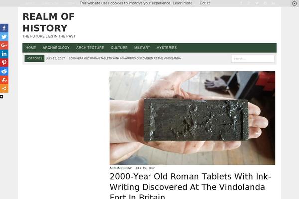 realmofhistory.com site used Mh-newsdesk-child