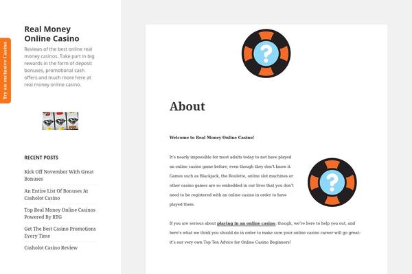 Twenty Fifteen theme site design template sample