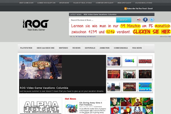 Site using AgeGate plugin