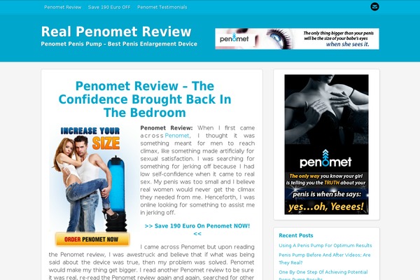 realpenometreview.com site used Chameleon Pro