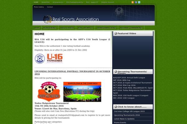 realsportsassociation.com site used Footballblog
