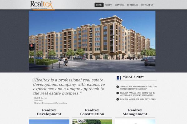 realtexdevelopment.com site used Theme1664