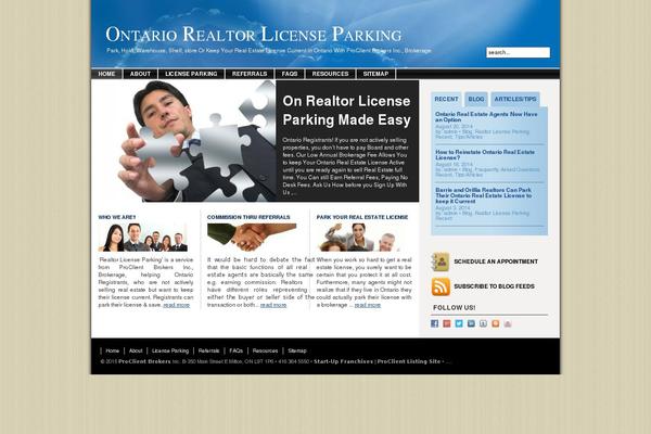 iRealEstate theme websites examples