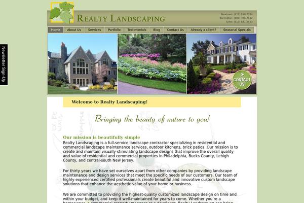 realtylandscaping.com site used Realtylandscaping